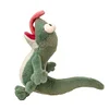 Hoppers: Green Talking Lizard Abstract Quirky Plush Toy