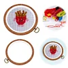 (US Only)Round Embroidery Hoops Circle Cross Stitch Hoop Ring for Quilting Stitching