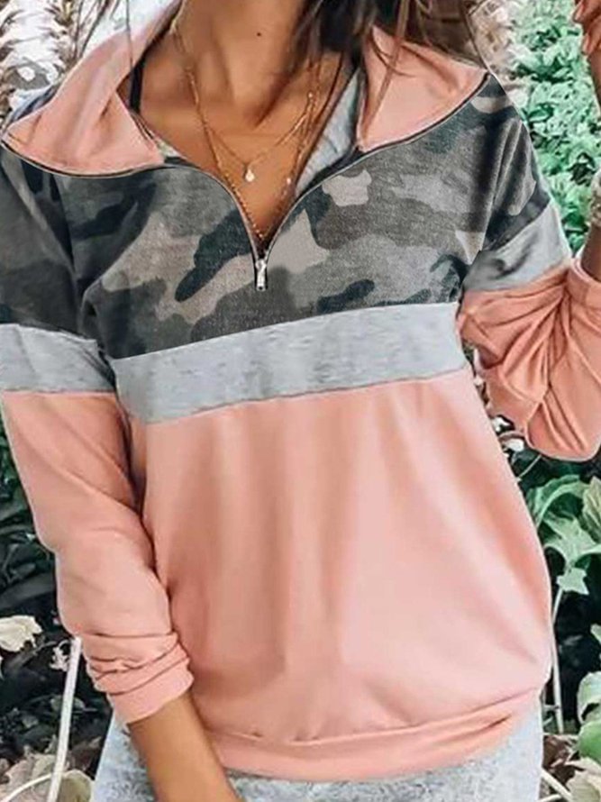 Green Long Sleeve Shirts & Tops
