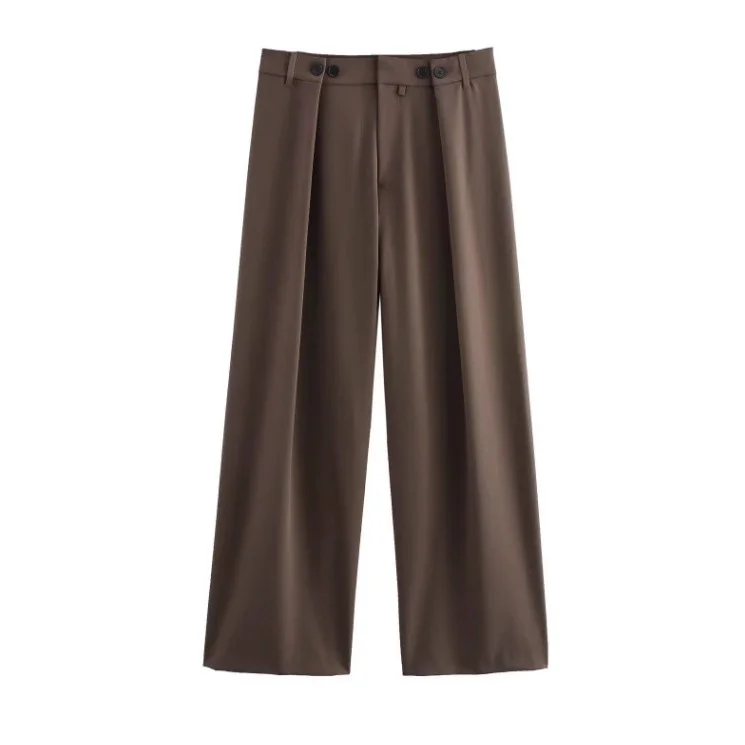 Nigikala Nigikala Women's Explosive Early Autumn Fashion With Belt Straight Suit Jacket + A Variety Of Wear Long