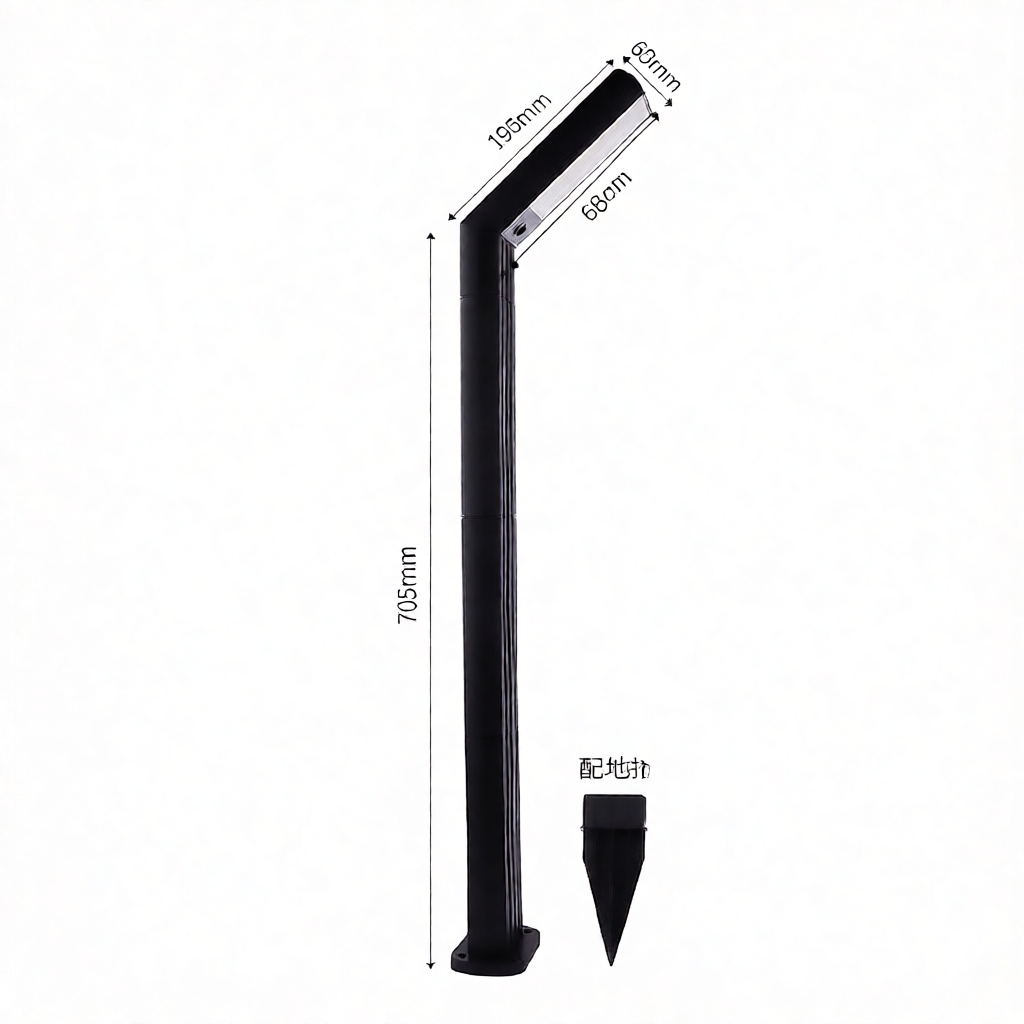 Solar-Powered Pathway Lawn Light &ndash; Automatic Dusk Activation, No Wiring Needed