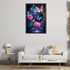 (40*60cm)Roses Butterfly - Round AB Drill Diamond Painting