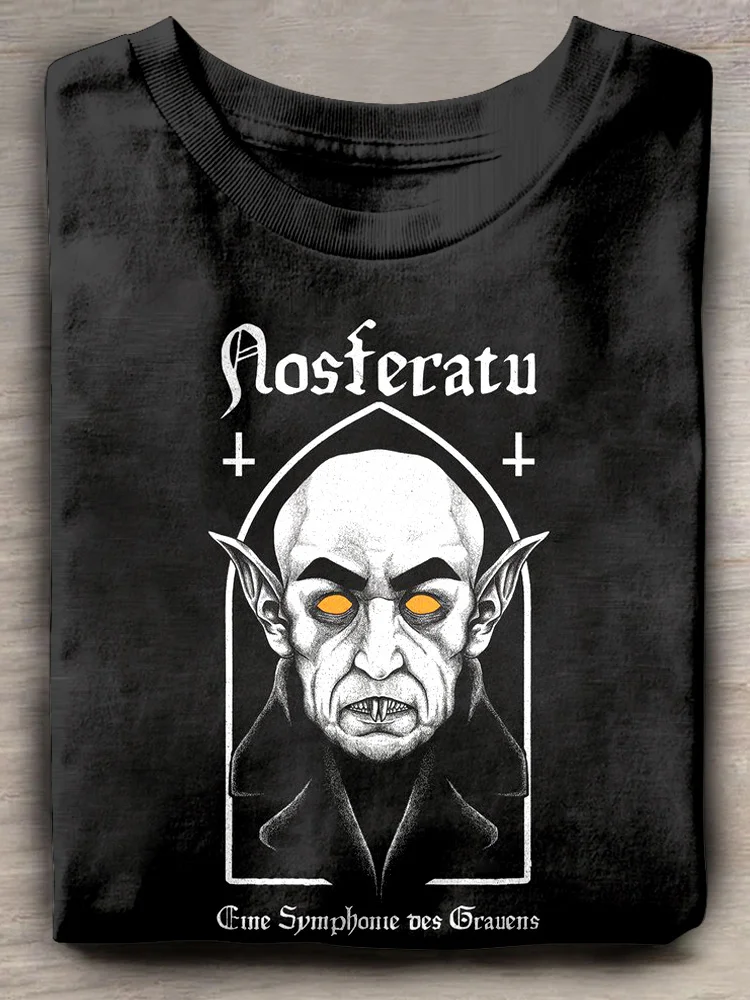 Teecade Teecade Nosteratu Grimacing Face T-shirt