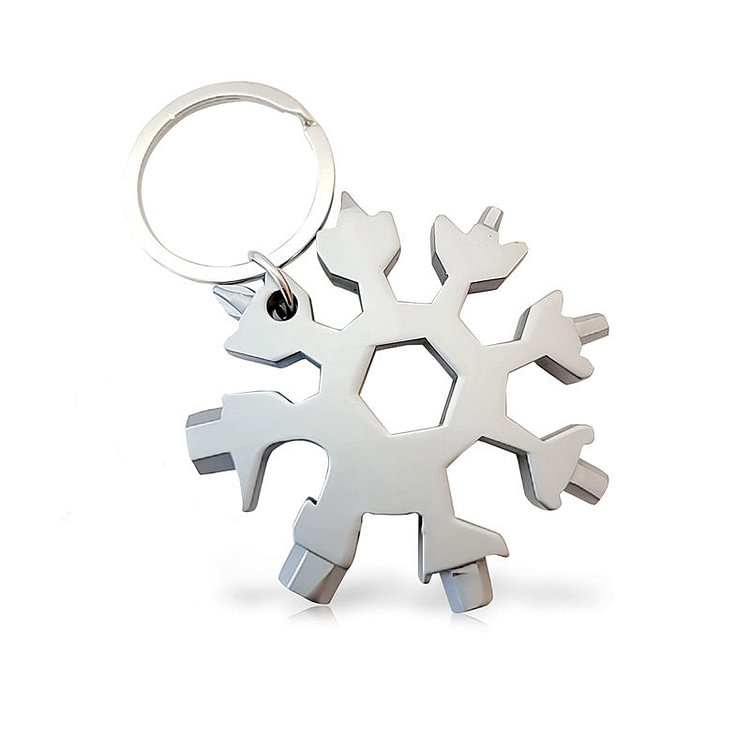 For Father - Snowflake Multi-tool Keychain