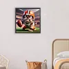 Cleveland Browns Football-Full Round Diamond Painting 30*30CM