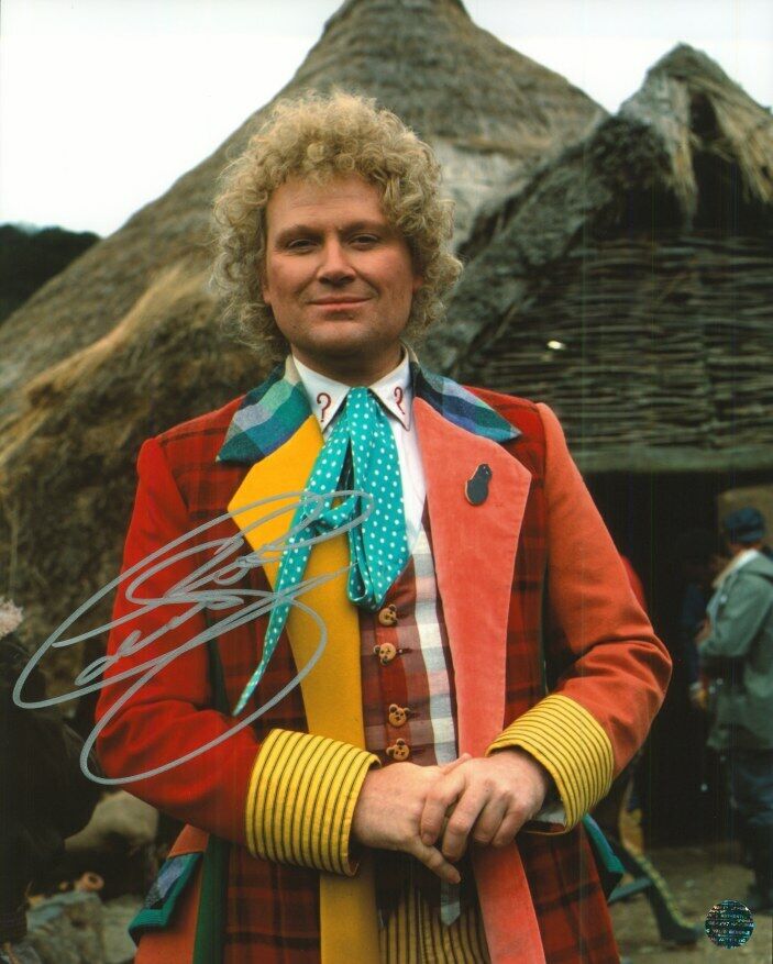 COLIN BAKER Autographed Original 8x10 Photo Poster painting LOA TTM