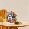 Diamond Painting Autumn Pumpkin House Table Top Ornament Kits for Home Office Decor