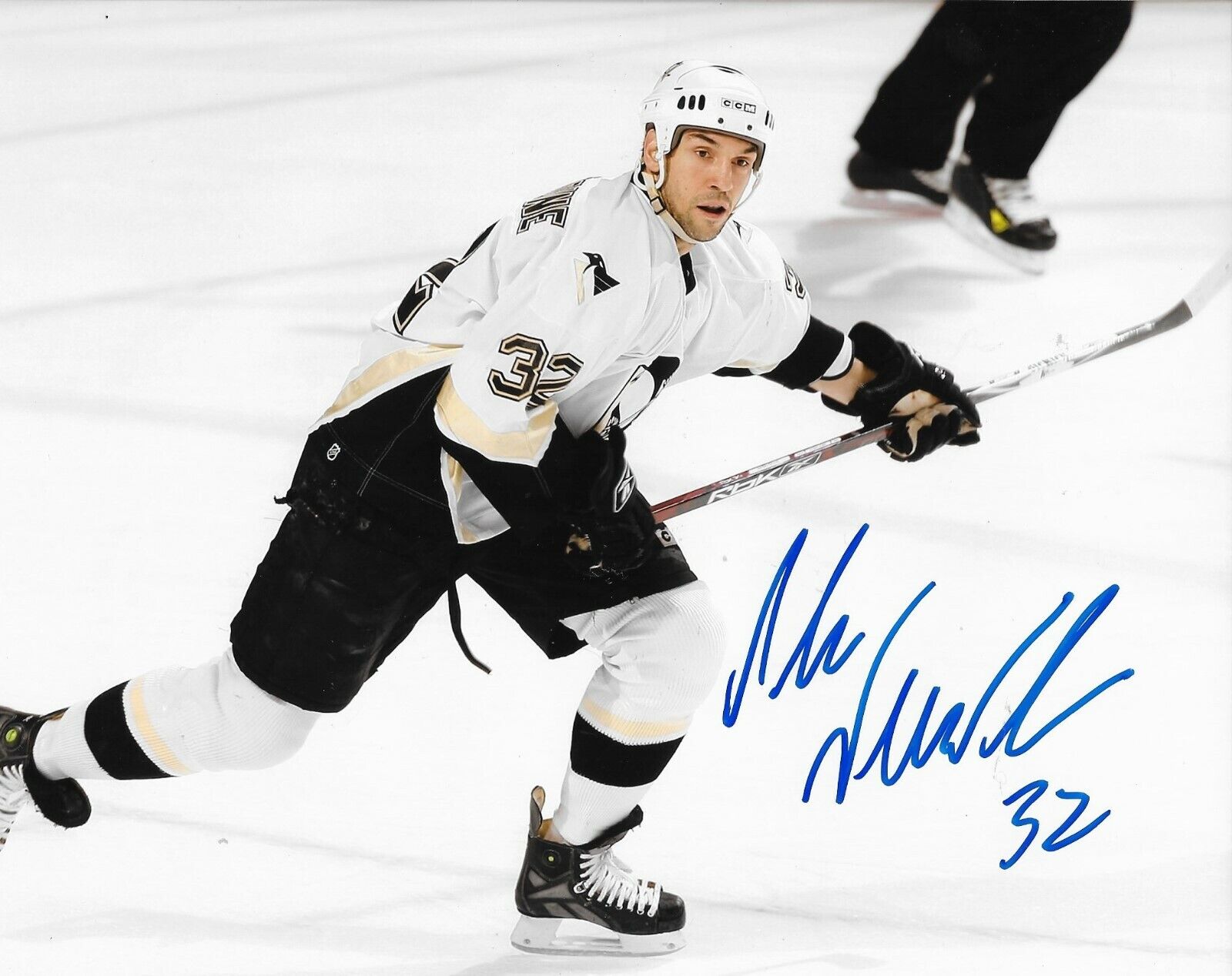 Alain Nasreddine signed Pittsburgh Penguins 8x10 Photo Poster painting autographed Pens