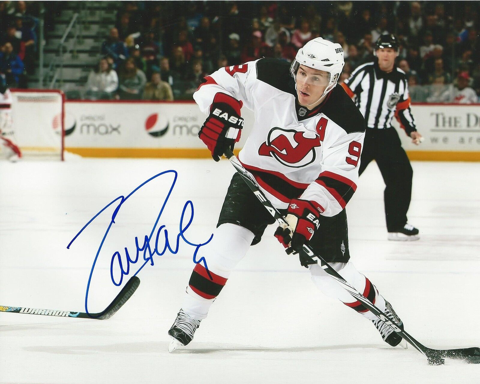 **GFA New Jersey Devils *ZACH PARISE* Signed 8x10 Photo Poster painting AD2 COA**