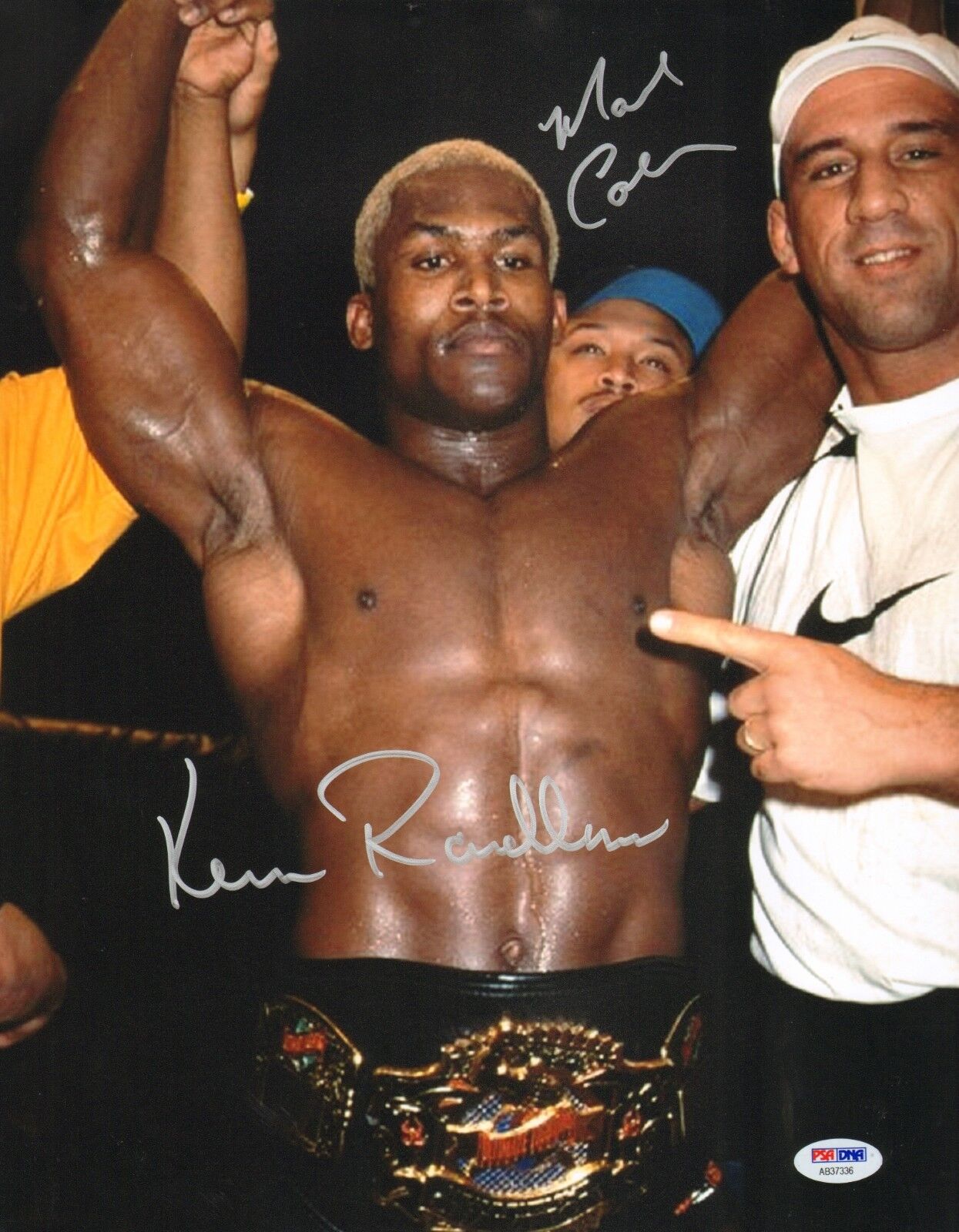 Kevin Randleman & Mark Coleman Signed UFC 11x14 Photo Poster painting PSA/DNA COA Picture Auto'd