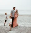 Maternity Gown Leisure Photo Shoot Elegant Pregnancy Dress