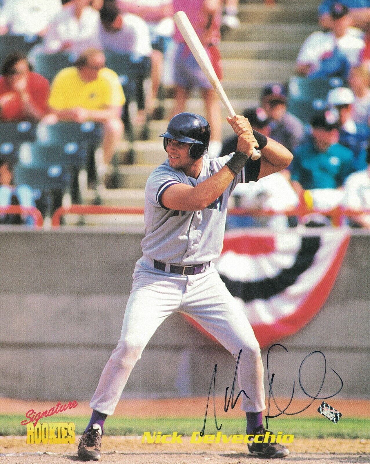 Nick Delvecchio Signed Autographed 8x10 Photo Poster painting Yankees Signature Rookies