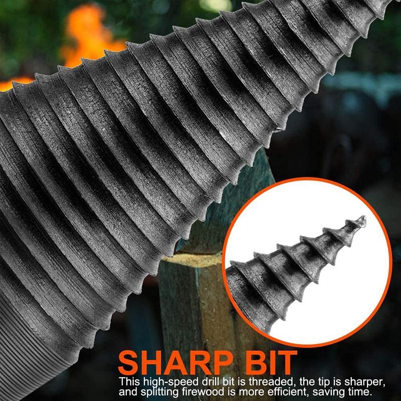 🎁CHRISTMAS SALE-50% OFF🎁Hex Shank Firewood Drill Bit