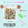 Diamond Painting-DIY Crystal Rhinestone Flower
