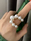 Vintage Freshwater Pearl Adjustable Rings