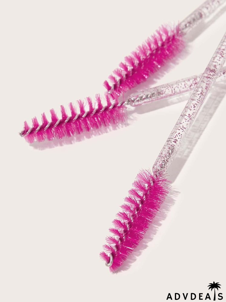 50pcs Silica Gel Eyelash Brush