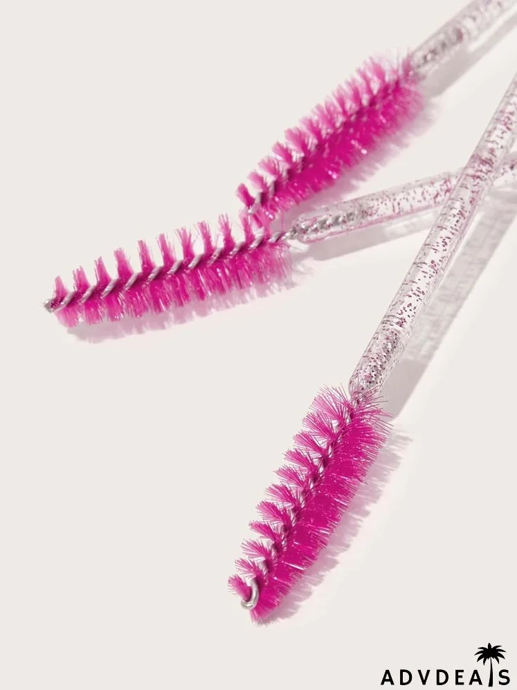 50pcs Silica Gel Eyelash Brush