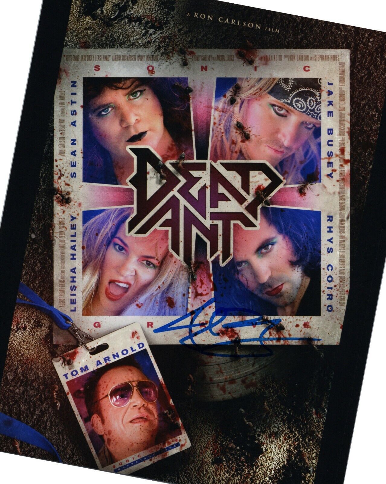 ~~ JAKE BUSEY Authentic Hand-Signed DEAD ANT