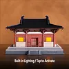 Wooden mortise and tenon assembly model, ancient architecture handicraft study materials, teaching aids, and cultural and creative gifts