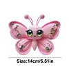 Butterfly Crochet Kit for Beginners - Amigurumi DIY Stuffed Insect Set with Step-by-Step Tutorial