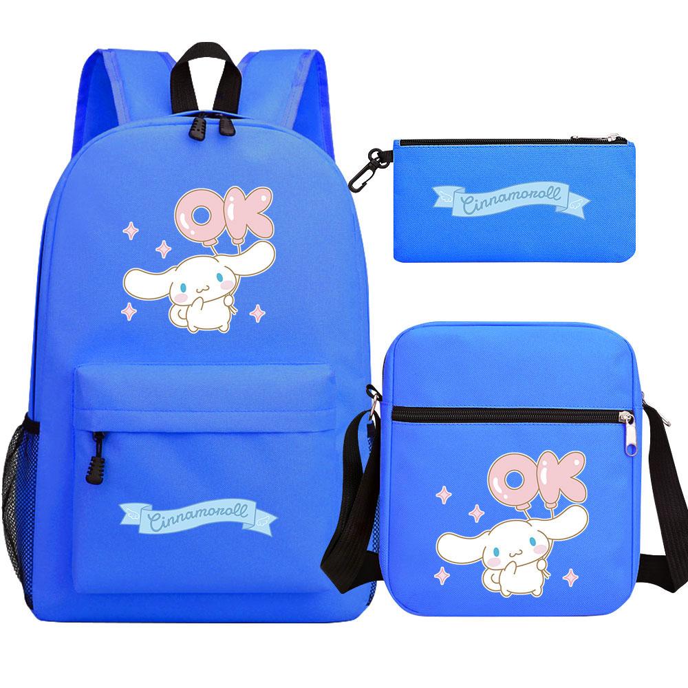 Mayoulove Cinnamoroll Backpack Lightweight Easy-Clean Design Ideal For School And Travel-Mayoulove