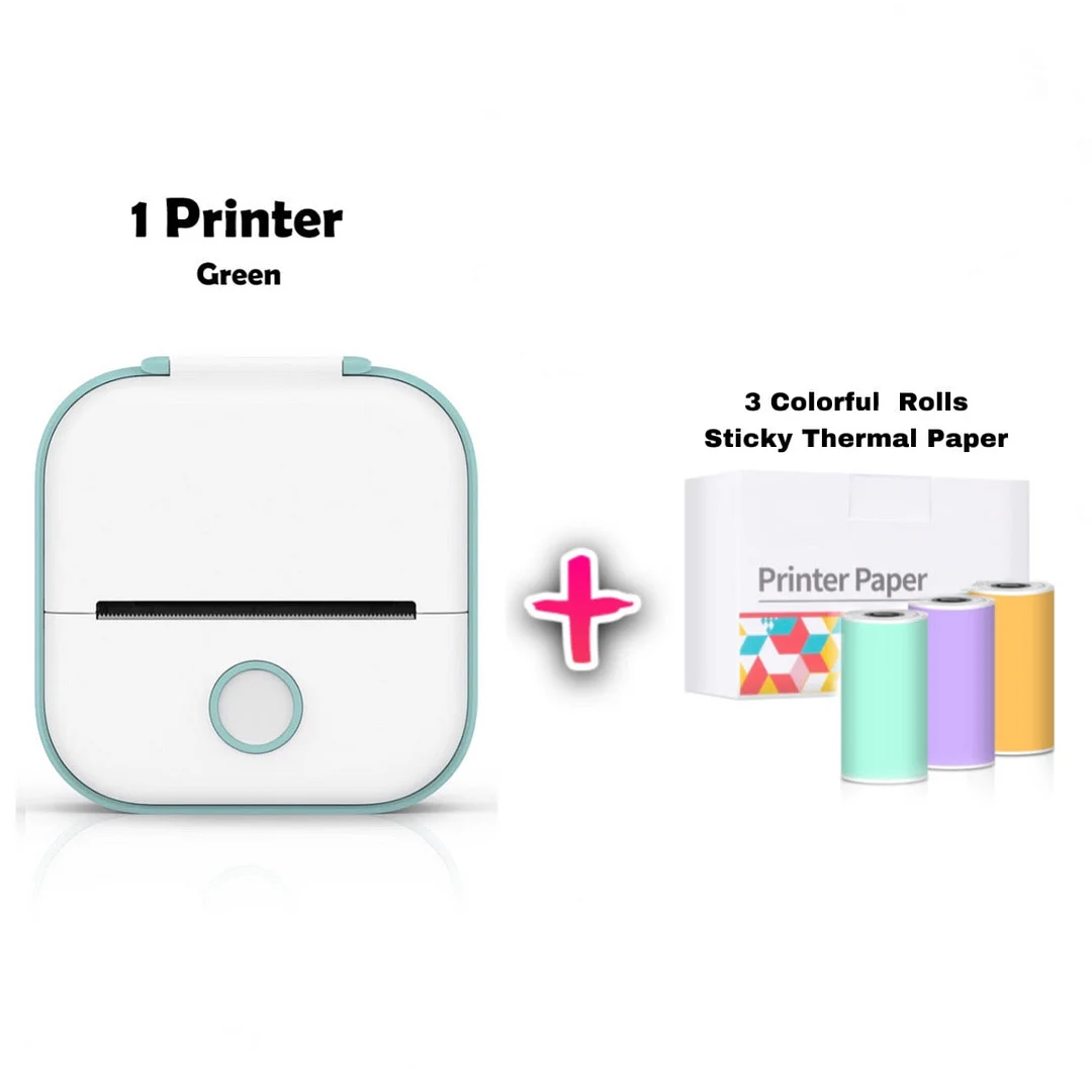 NoteBuddy &ndash; Mini Portable Printer And Paper Rolls