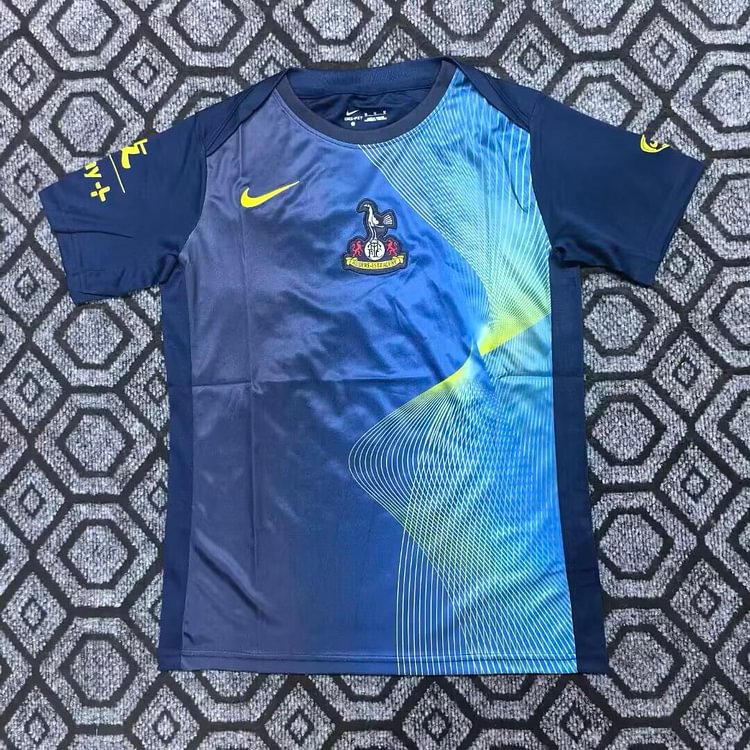 2025-26 Tottenham Hotspur Away Pre-match Blue Jersey - Fan Edition