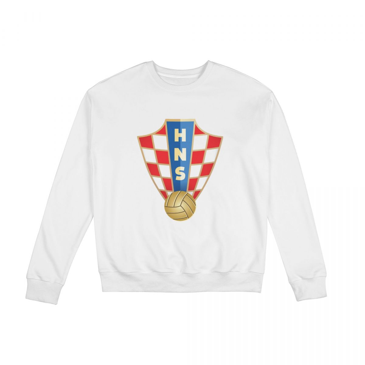 Croatia National Football Team Unisex Round Neck Sweatshirt