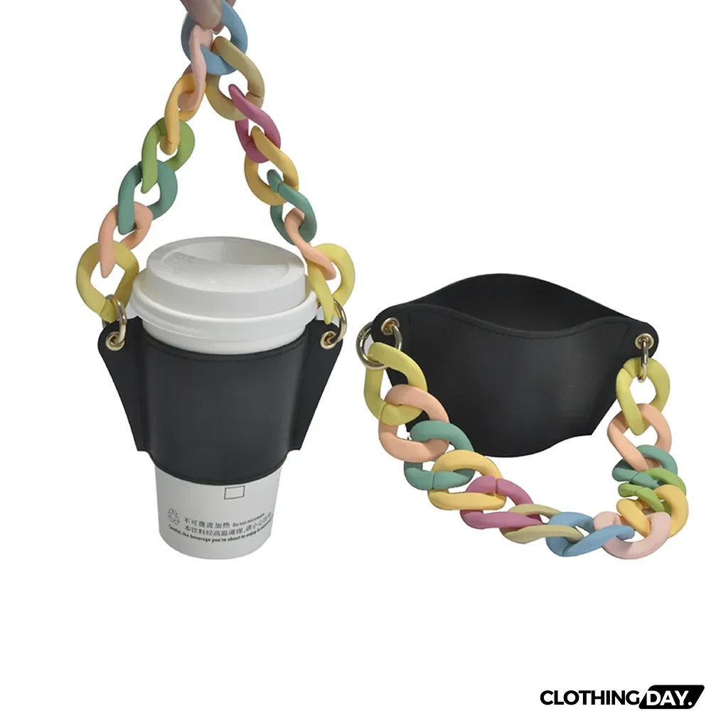 White Casual Solid Patchwork Chains Accessories