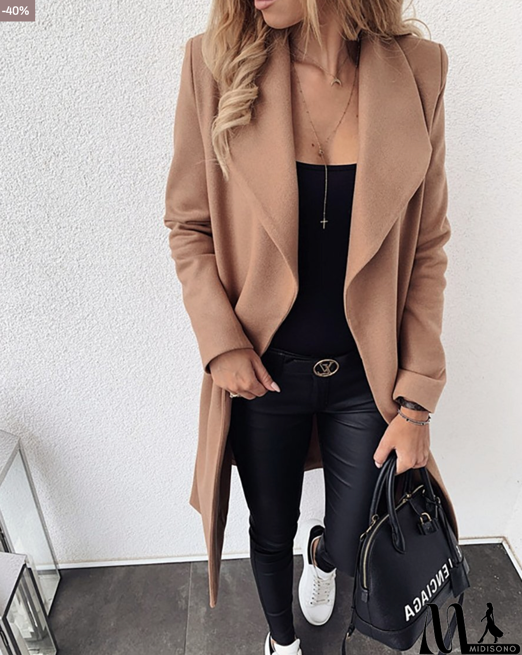 MidiSono - Tailored and Elegant winter Coat