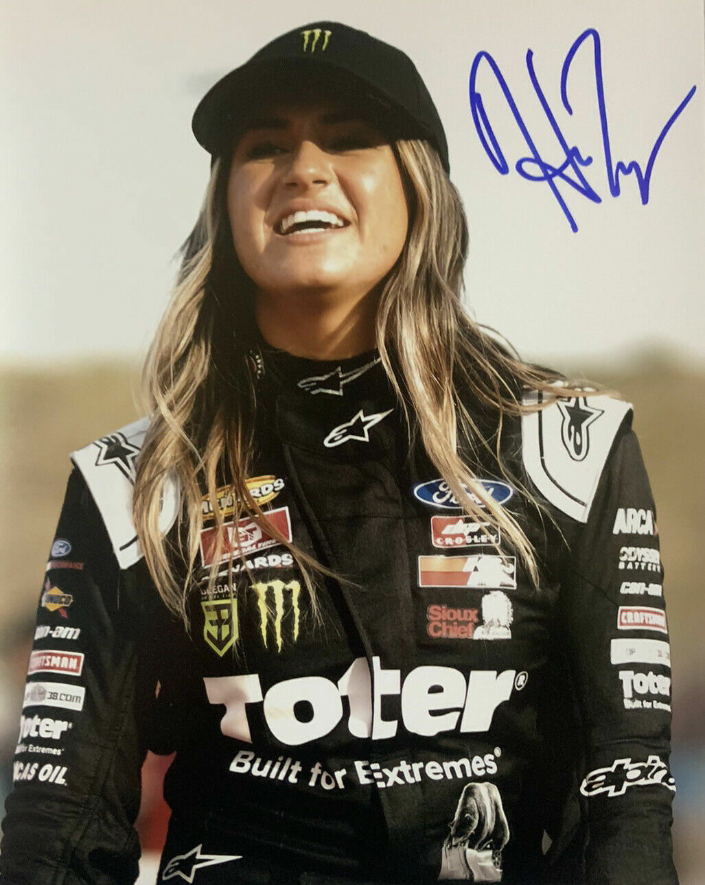 Hailie Deegan 8x10 Signed Autographed REPRINT