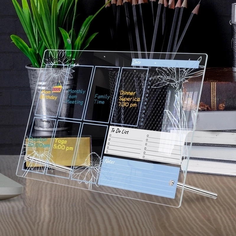 1 Piece Tropical Class Learning Arylic Cute Pastoral Handwriting Board4