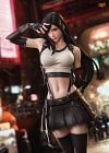 1/4 Scale Tifa Lockhart - (FF7) Final Fantasy VII Resin Statue - QuietArt Studio