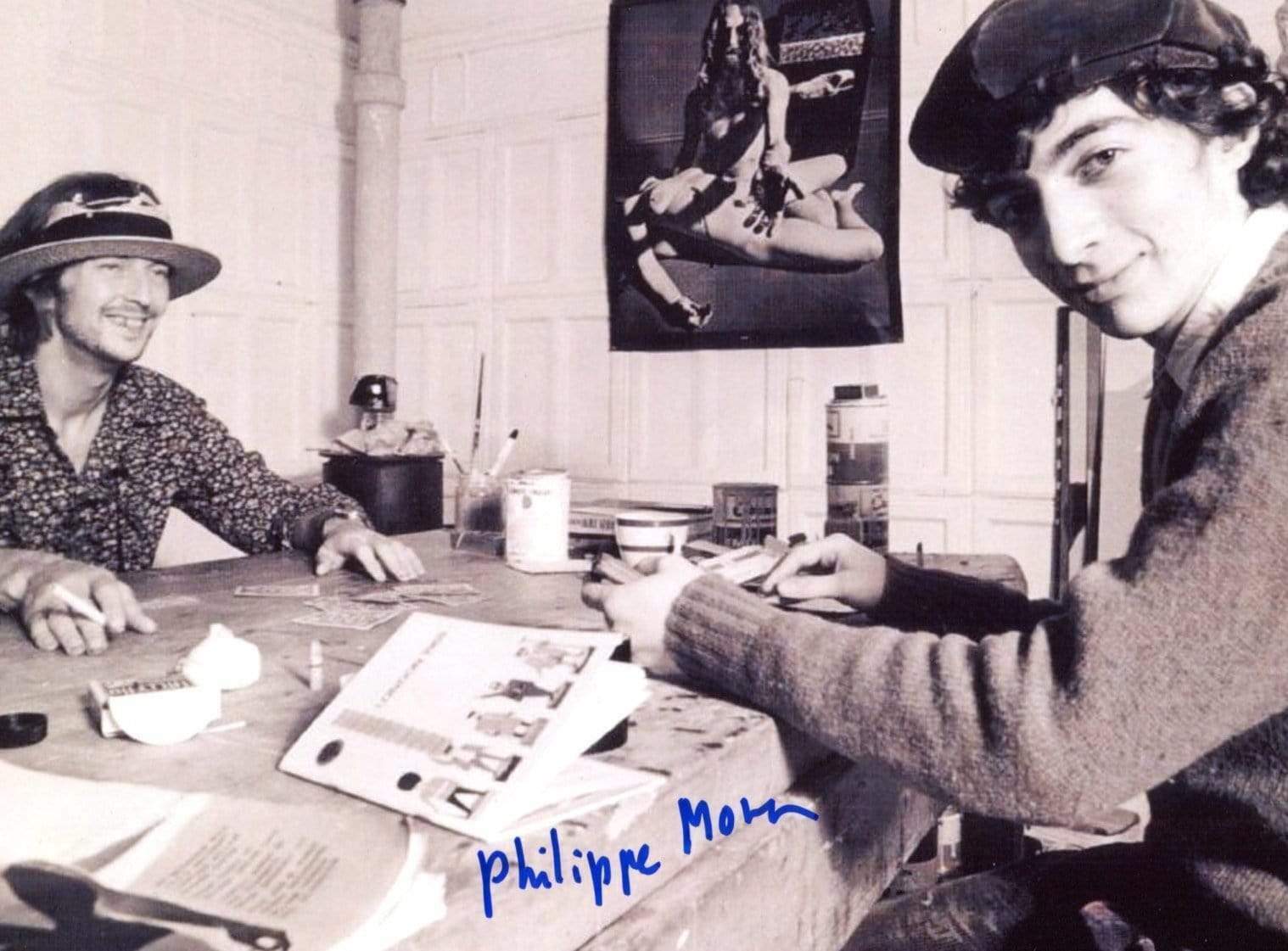 Philippe Mora FILM DIRECTOR autograph, In-Person signed Photo Poster painting