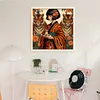 【Limited Stock Sale】Girl And Tiger-11CT Stamped Cross Stitch 50*50cm tapestrymarket
