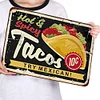 Tacos - Vintage Metal Signs - 20*30cm/30*40cm