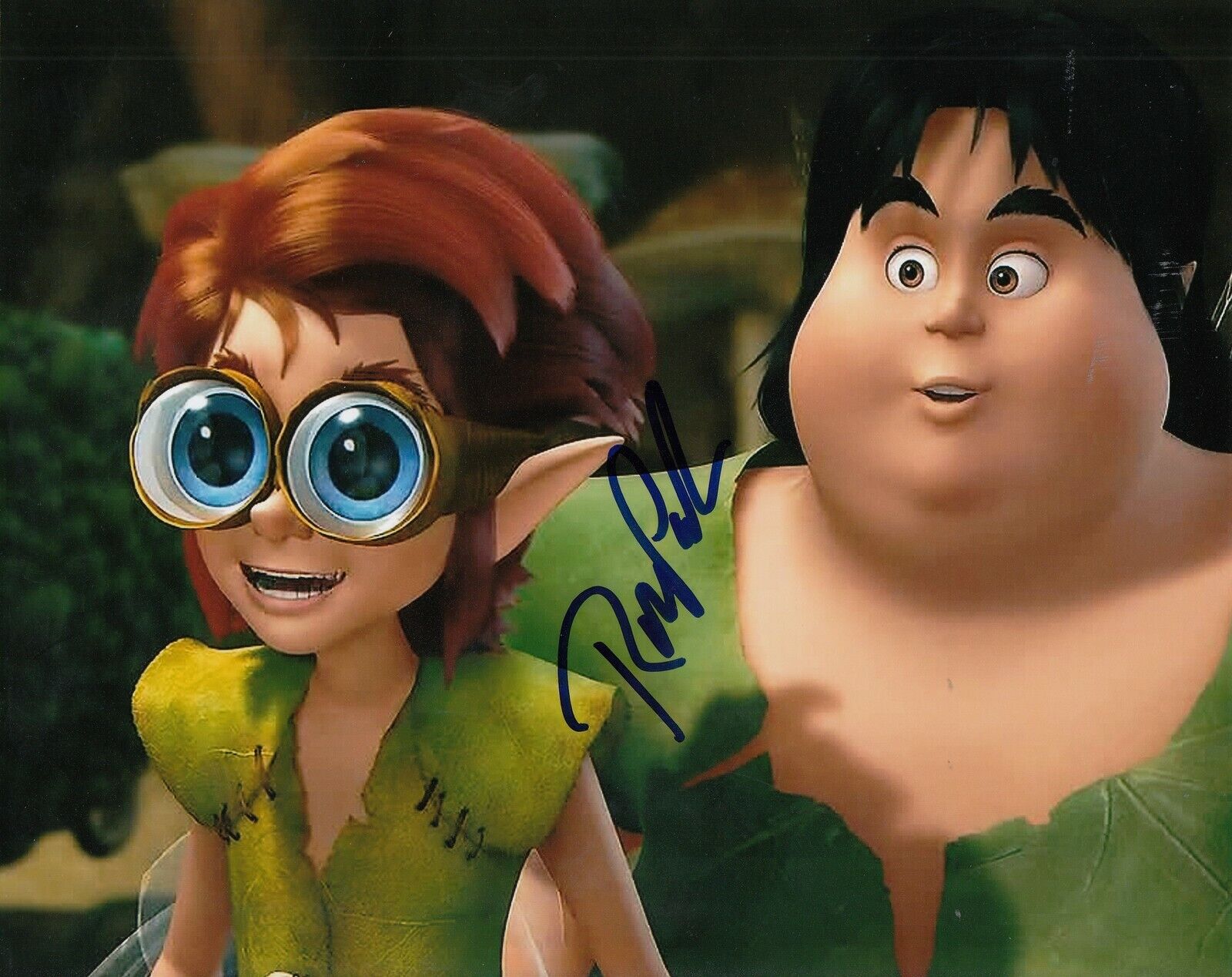 ROB PAULSEN signed (THE PIRATE FAIRY) movie 8X10 Photo Poster painting autograph *BOBBLE* W/COA