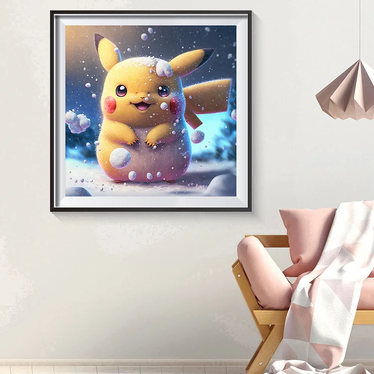 Diamond Painting - Special Shape - Pokemon(30*30cm)-970294