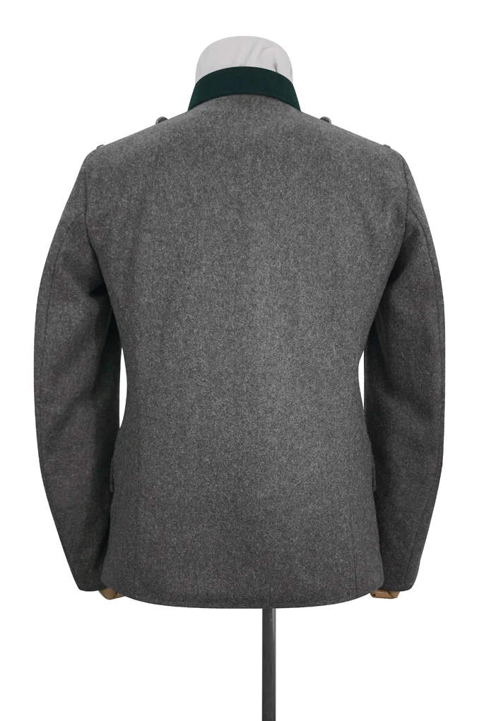   Wehrmacht Austrian Officer Grey Wool Service Tunic Jacket I 6 buttons German-Uniform