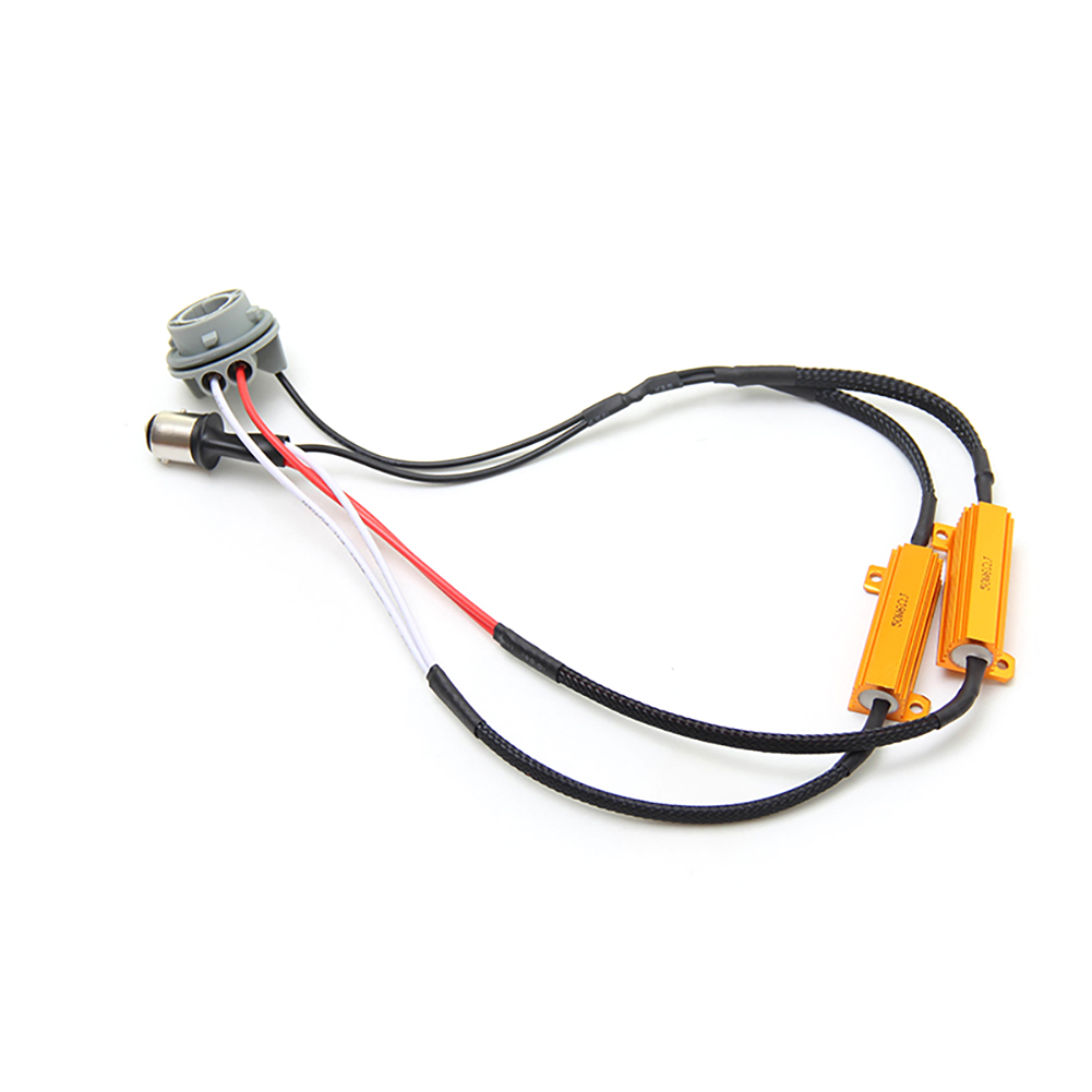

2pcs 50W Automobile Load Decoding Resistor for LED Brake Turn Signal Light, 501 Original