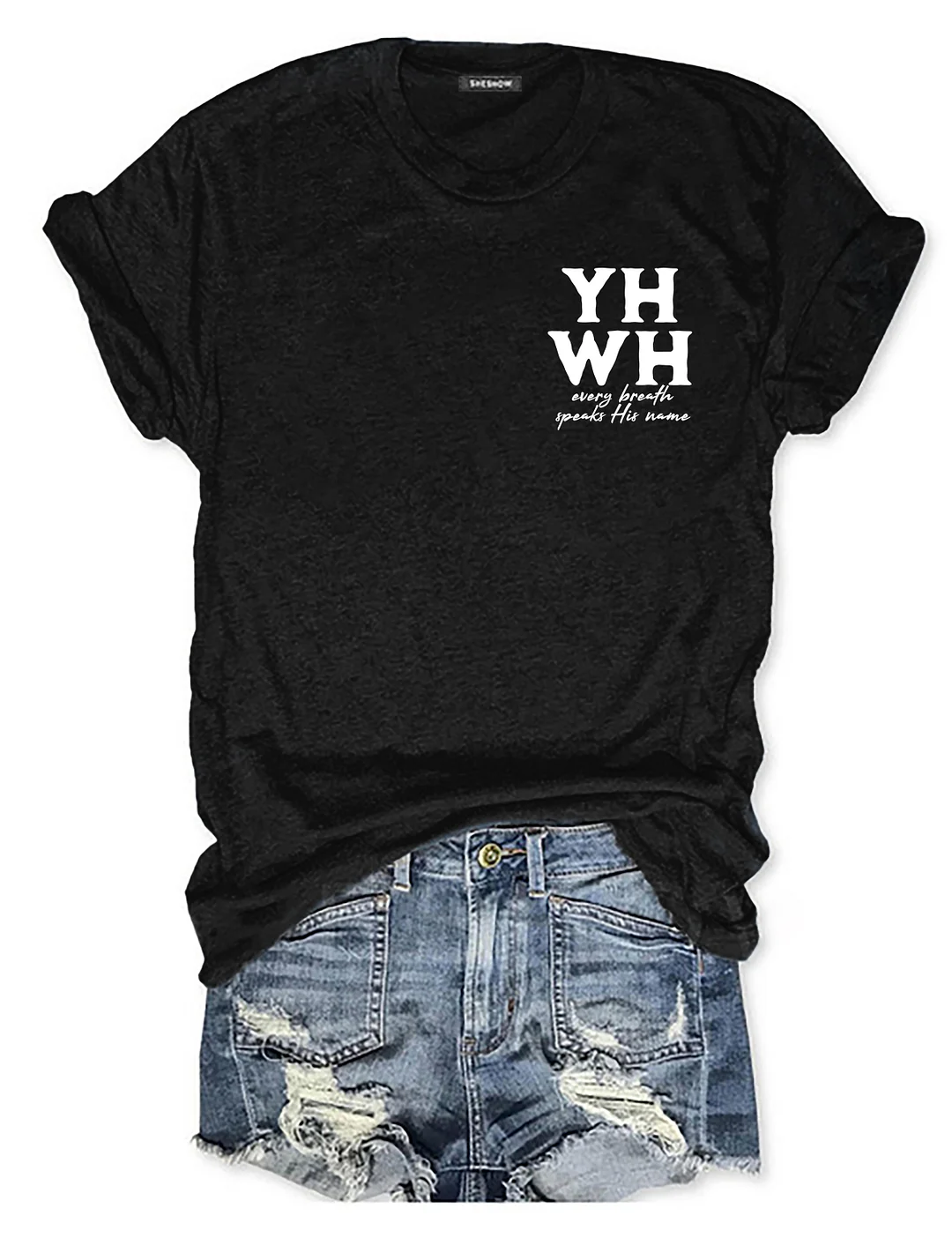 Yhwh Lungs Christian T-shirt