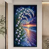 Seaside Flowers - Diamond Painting - Full Round Drill (Canvas|40*70cm)