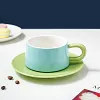 Klein Blue Coffee Cup And Saucer Set Light Luxury Ceramic Cup