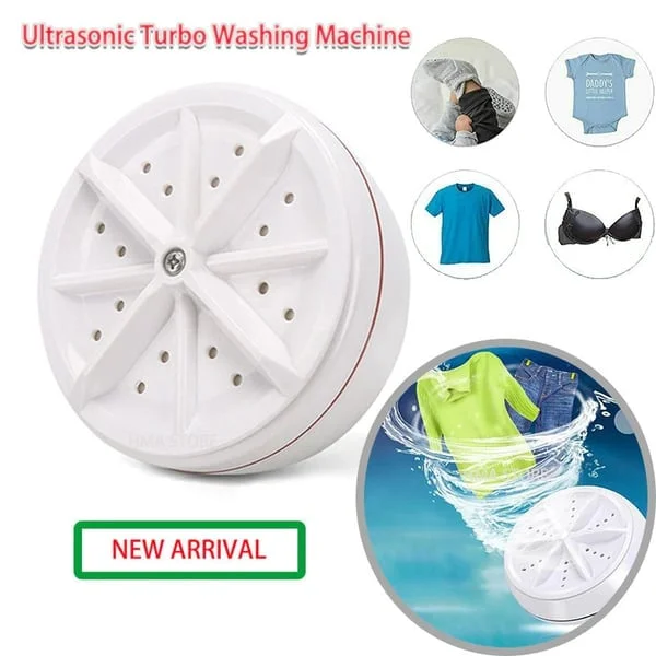 🔥LAST DAY 49% OFF🔥Portable Mini Ultrasonic Washing Machine