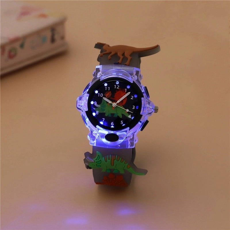 Cute Minimalist Dinosaur Buckle Quartz Kids Watches