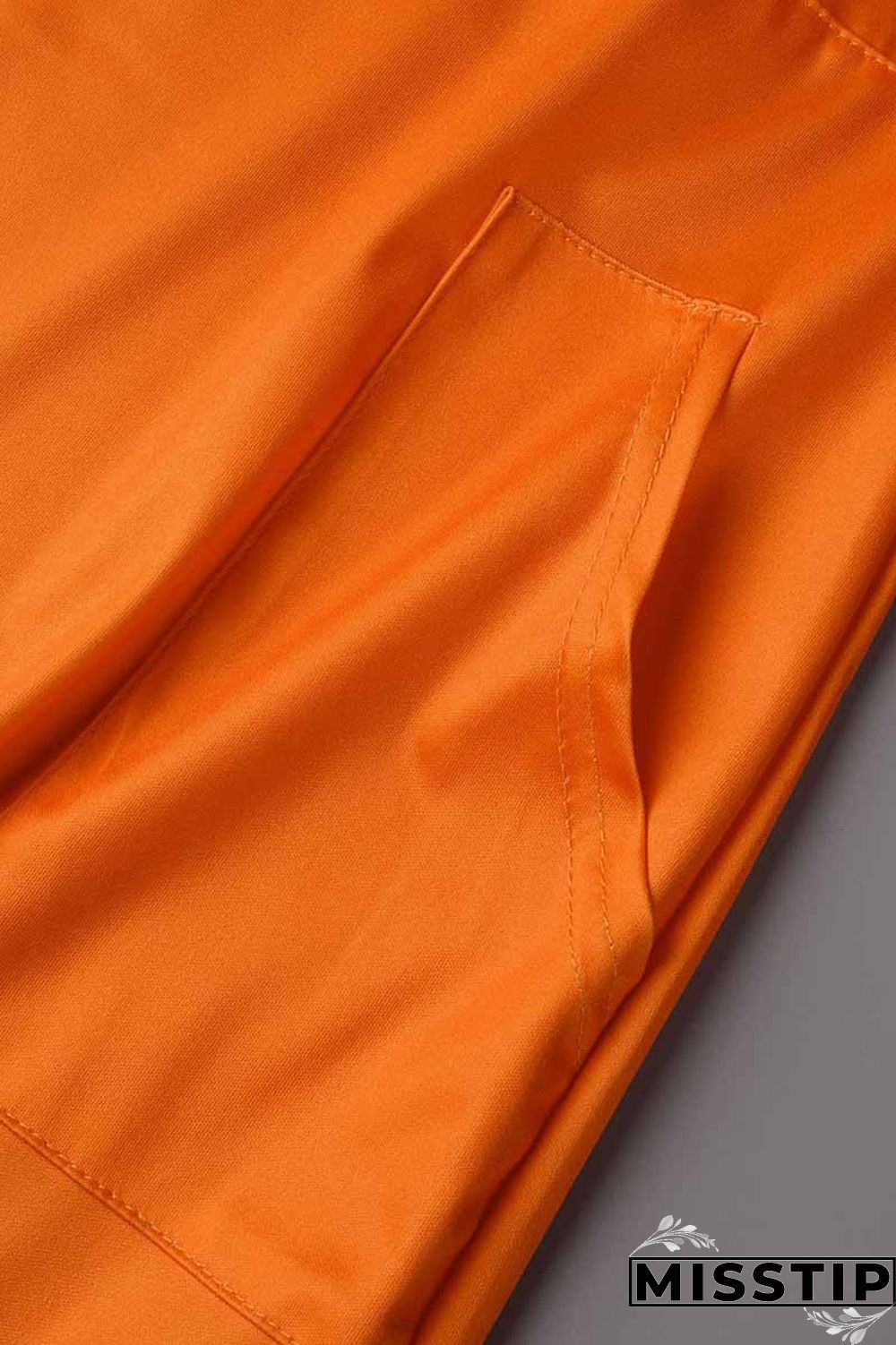 Orange Fashion Casual Print Patchwork V Neck Sleeveless Dress