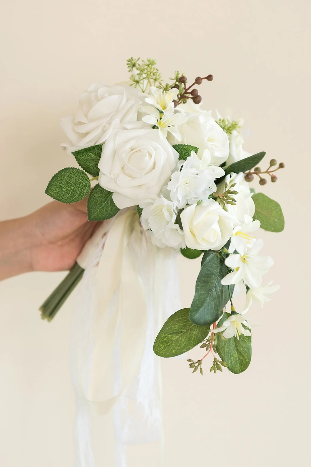 3" Foam Rose with Stem - 56 Colors