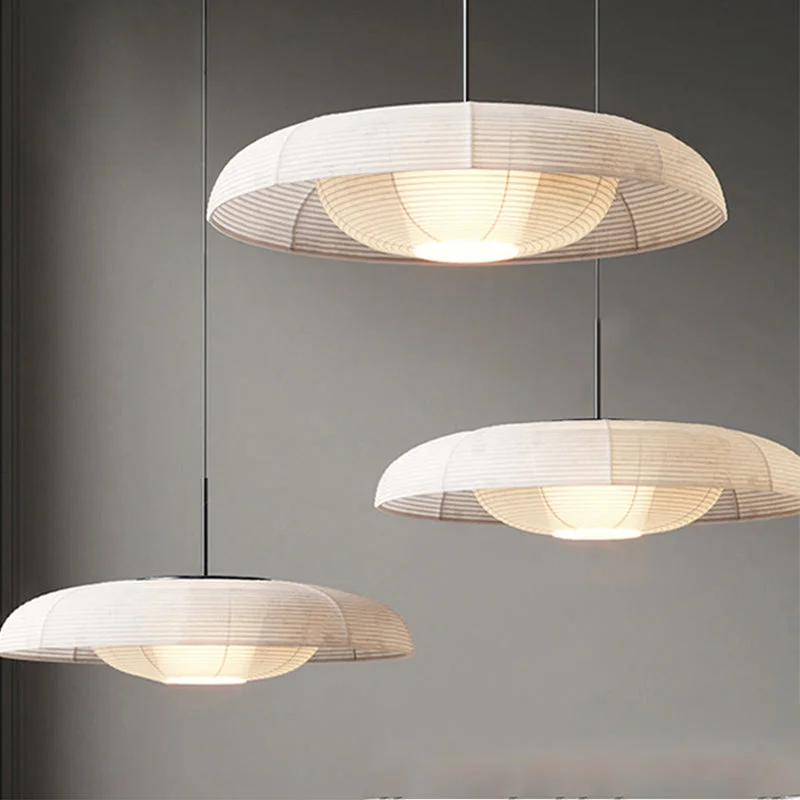Boho Art Fabric Pendant Light Lampshade For Dining Room