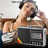 FM/AM/SW Full Band Portable Radio Battery Operated Mini Radio Receiver for Elder