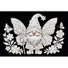 uk.everydayedeals DIY Pearl Painting With Frame - Handmade Self-Adhesive Pearls - Goblin(20*30cm)